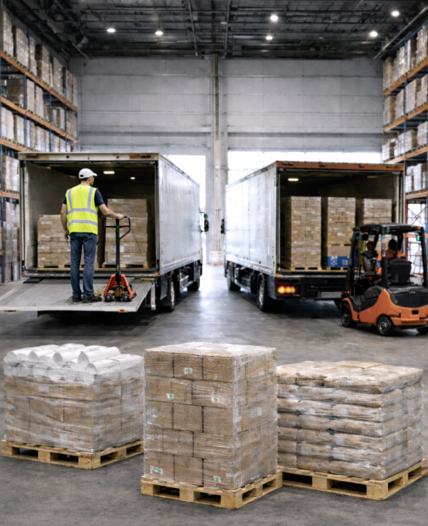 distribuzione pallet